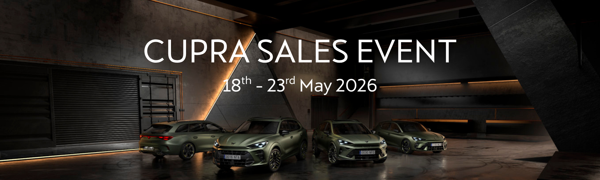 CUPRA Sales Event | George Corbett Motors